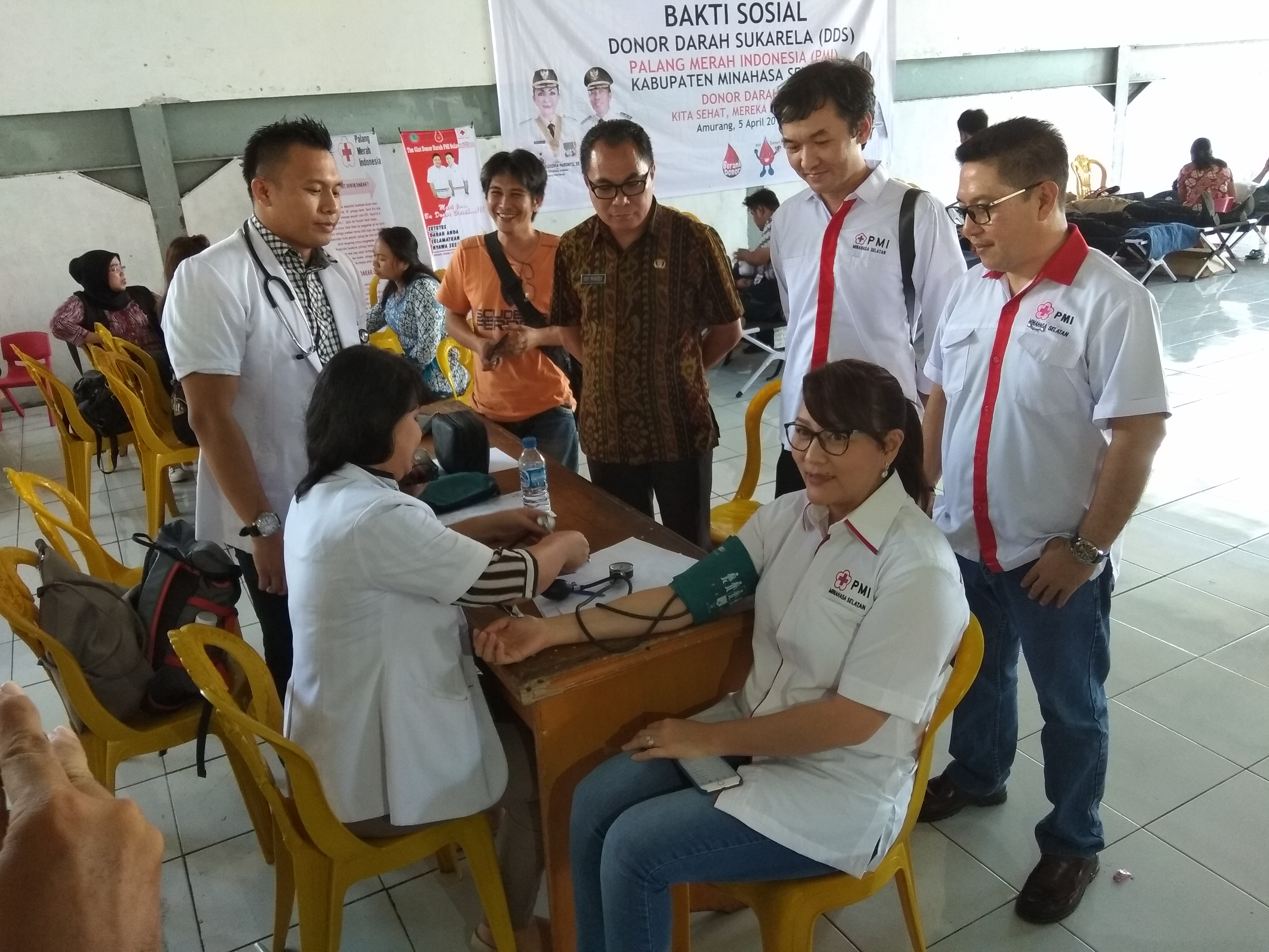 PMI Minsel Gelar Bakti Sosial Donor Darah Sukarela
