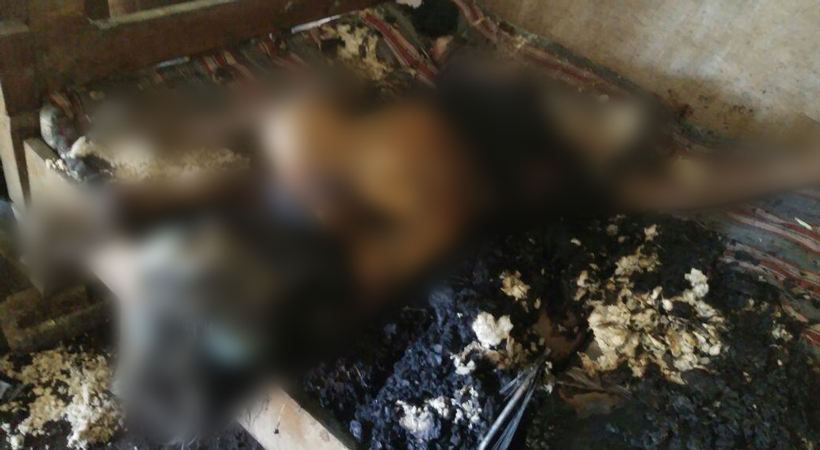 Warga Pondang Ditemukan Terbakar Di Gubuknya
