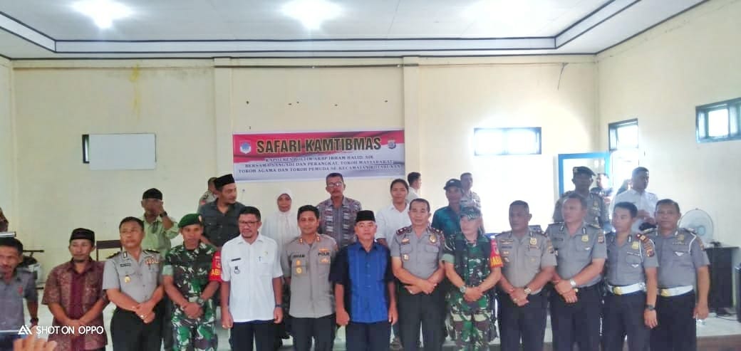 Ingatkan Pengelolaan DD, Kapolres Minta Para Sangadi Berhati-hati