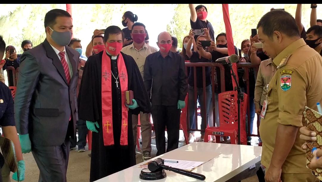 Lantik Lalandos Sebagai Sekda, Sumendap Ajak Bangun Mitra dengan Profesionalitas