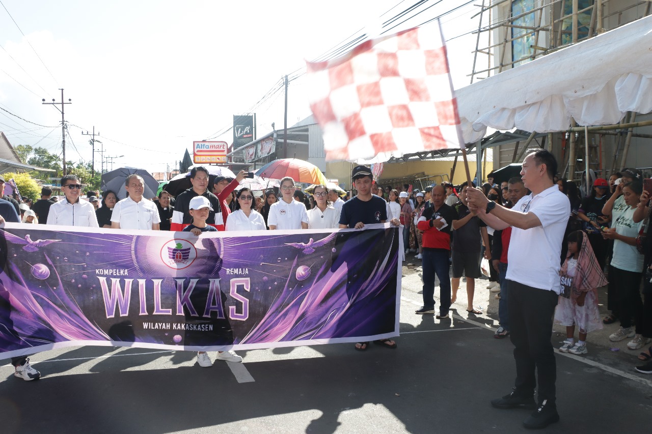 Pawai Paskah, Walikota Caroll: Perkuat Kebersamaan dan Persaudaraan 