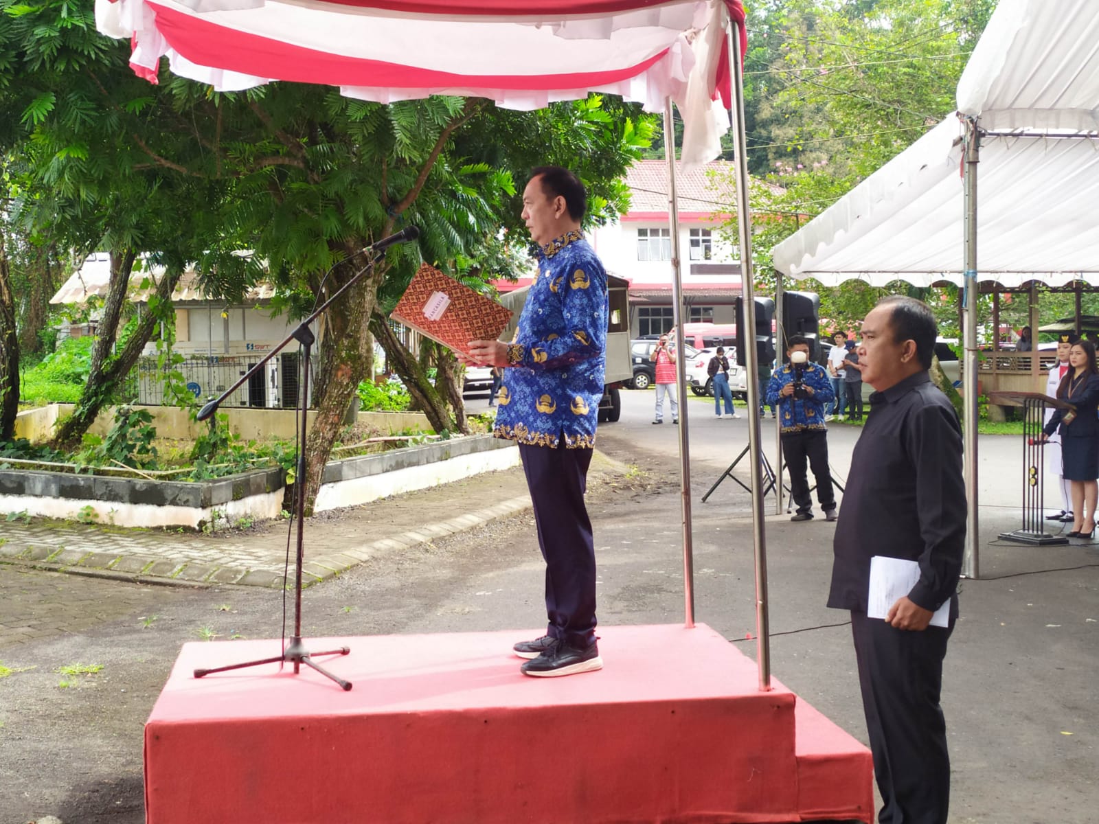 Upacara Peringatan Hari Lahir Pancasila Pemkot Tomohon