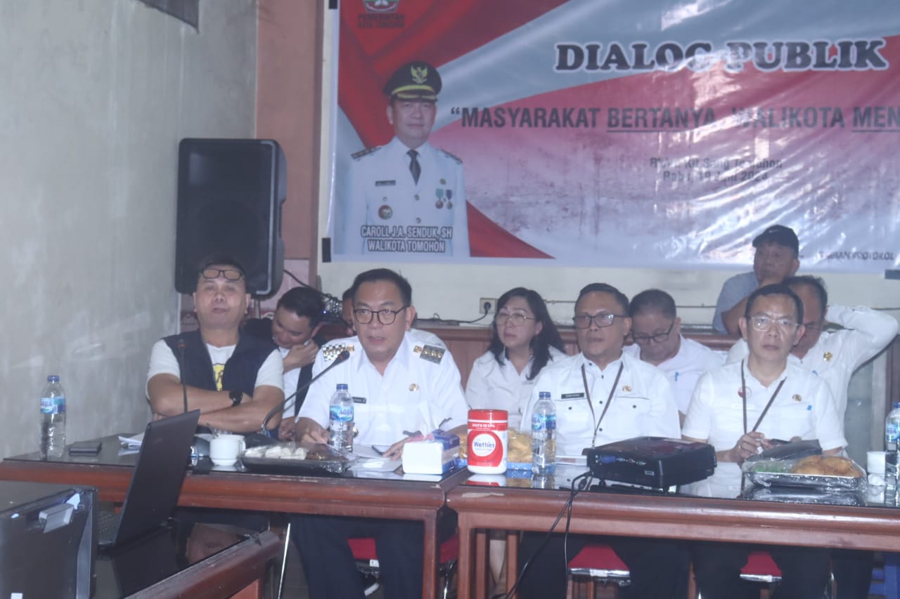 Pemkot Tomohon Bakal Rutinkan Dialog Publik