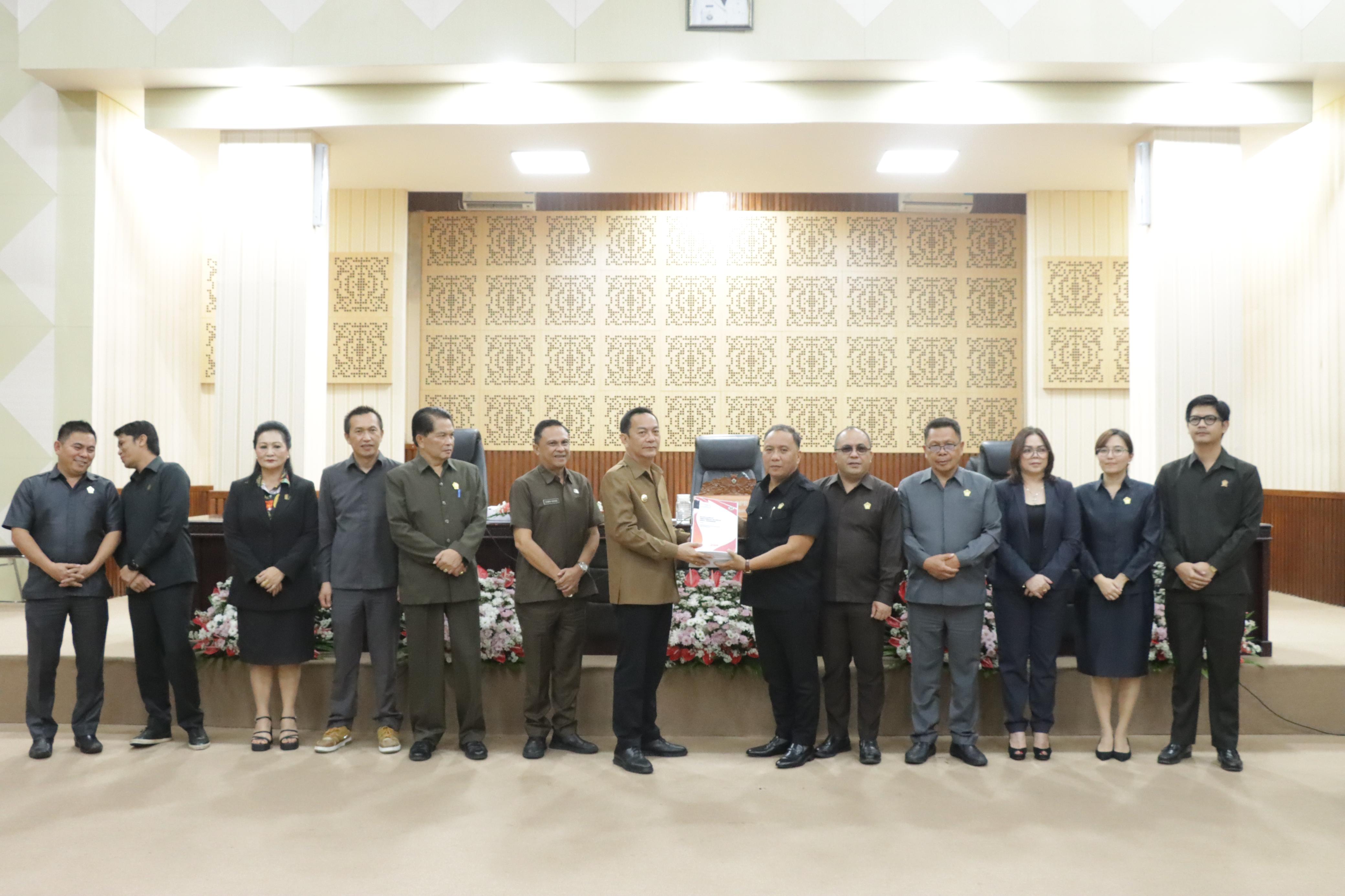 Ranperda APBD Tomohon 2025 Disetujui DPRD