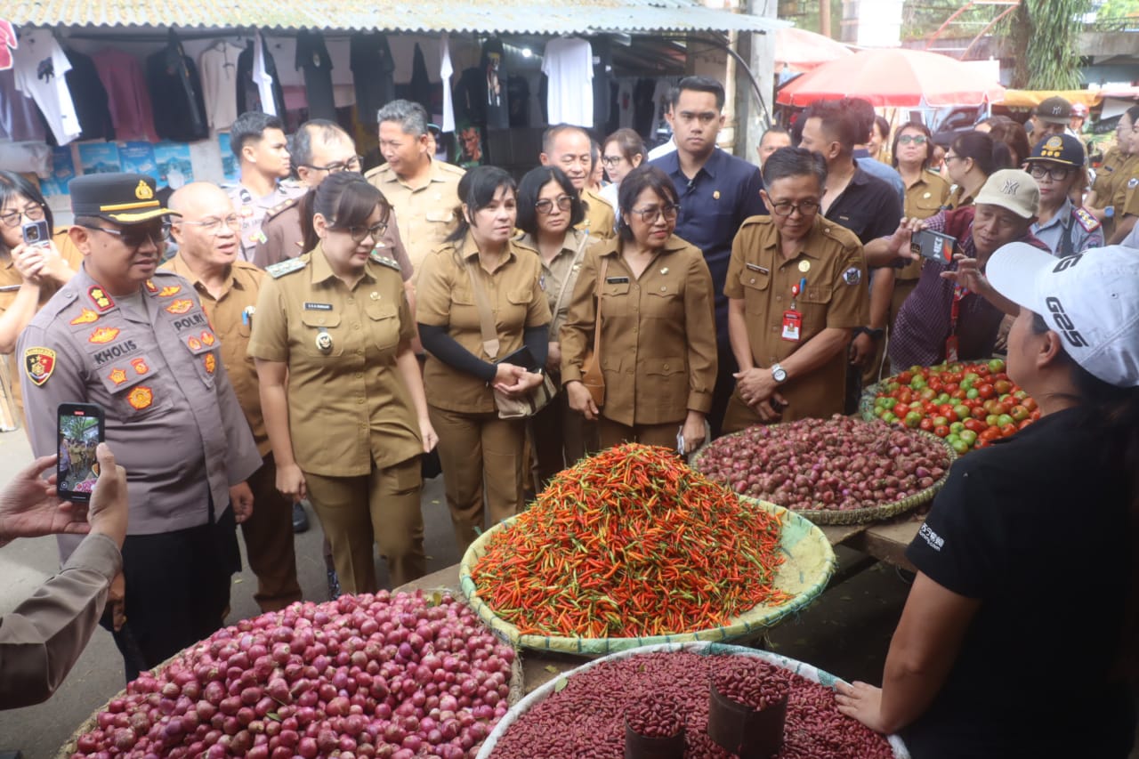 Jelang TIFF dan Pengucapan Syukur, Rumajar Sidak Pasar Beriman