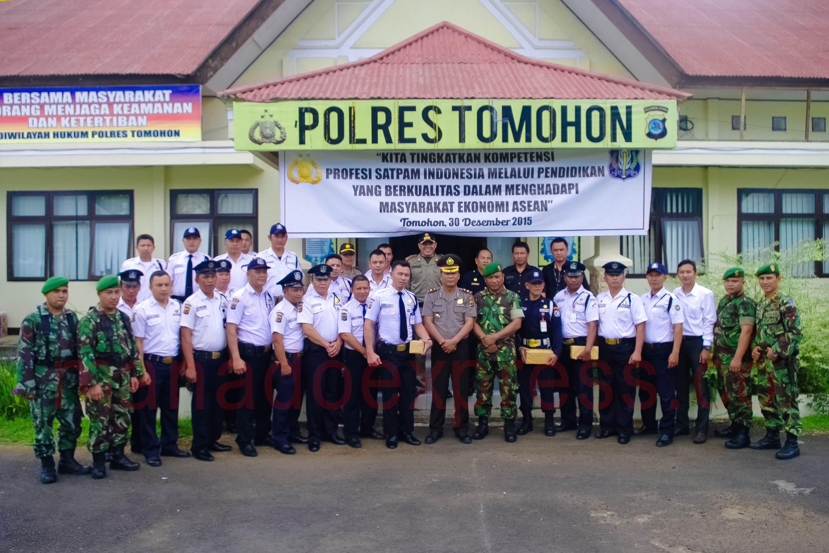 Koordinasi Satpam dan Kepolisian Ditingkatkan