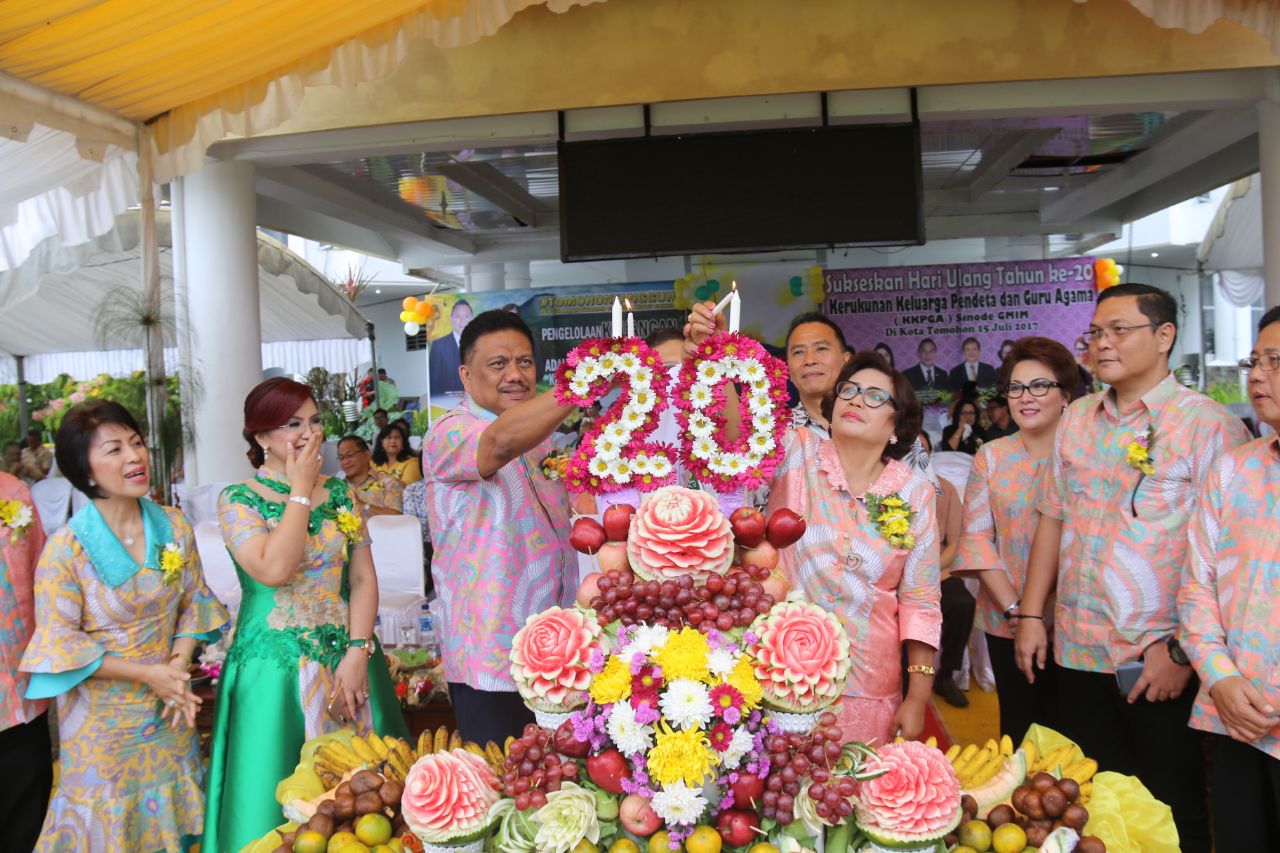 HUT KKPGA GMIM ke-20 Sukses Digelar di Tomohon