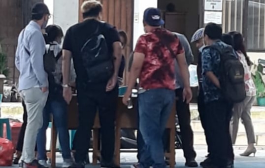 Langgar Protokol Kesehatan, Bapelitbang Tomohon Dianggap Lecehkan Aturan Pemerintah