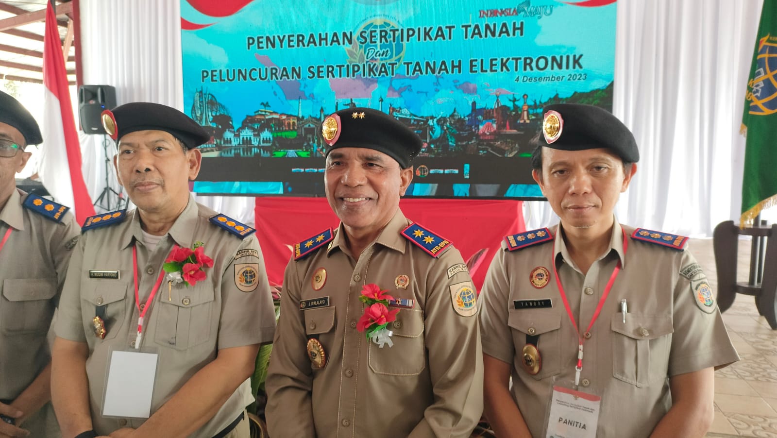 Semua Kabupaten Kota Ikuti Penyerahan dan Launching Sertipikat Tanah Secara Live di Youtube Kementerian ATR/BPN