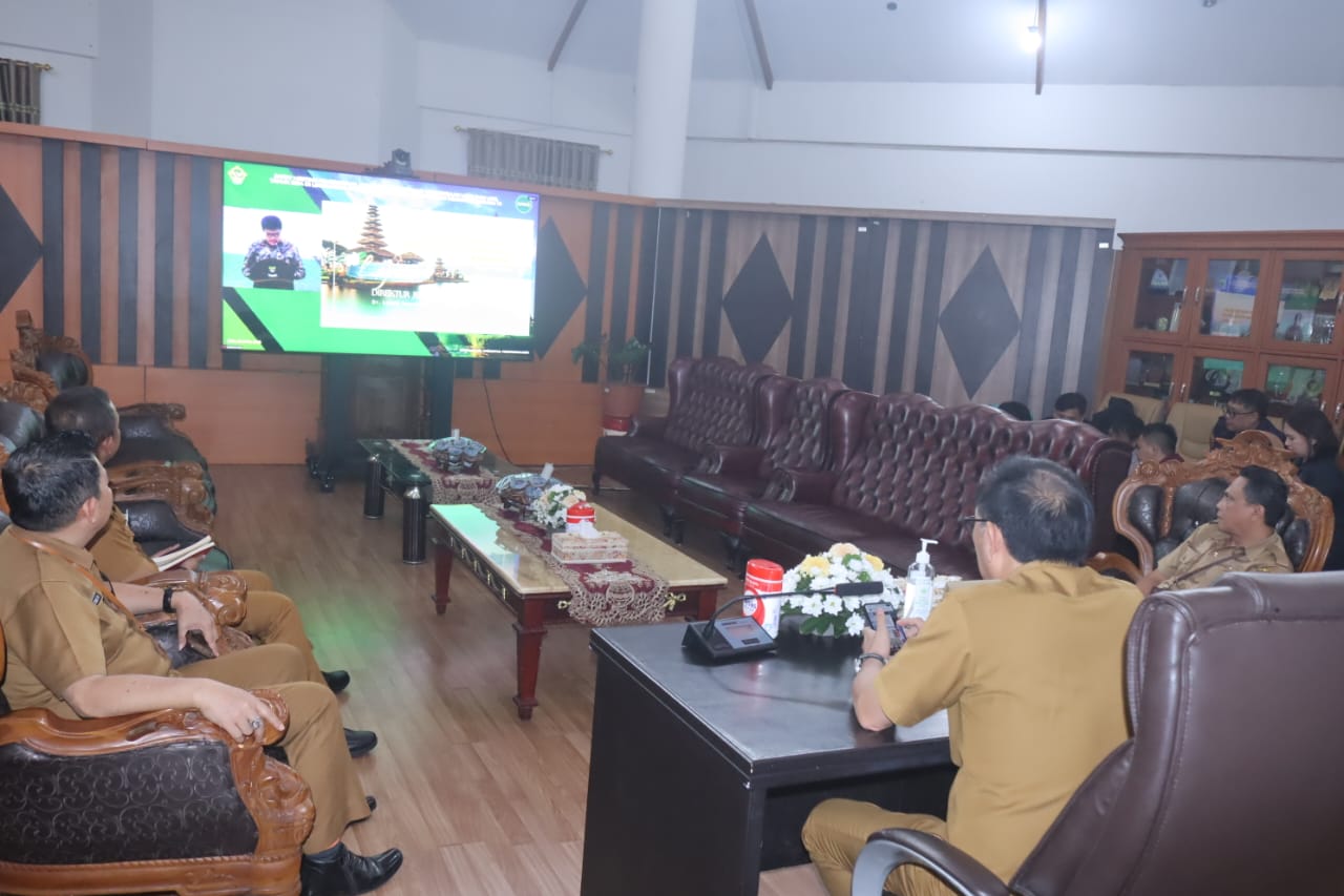 Wali Kota Caroll Ikut Rapat Awal Pemeriksaan LKPD 2024