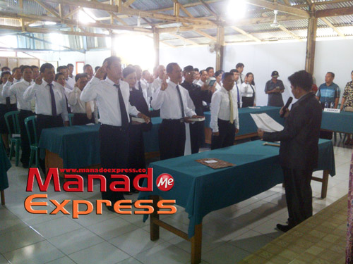 KPU Minsel Lantik PPK Terpilih