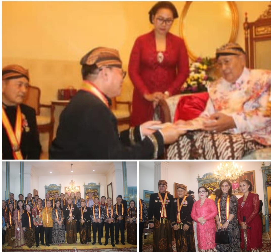Gelar Adat Kehormatan Karaton Surakarta Untuk Bupati Noudy Tendean