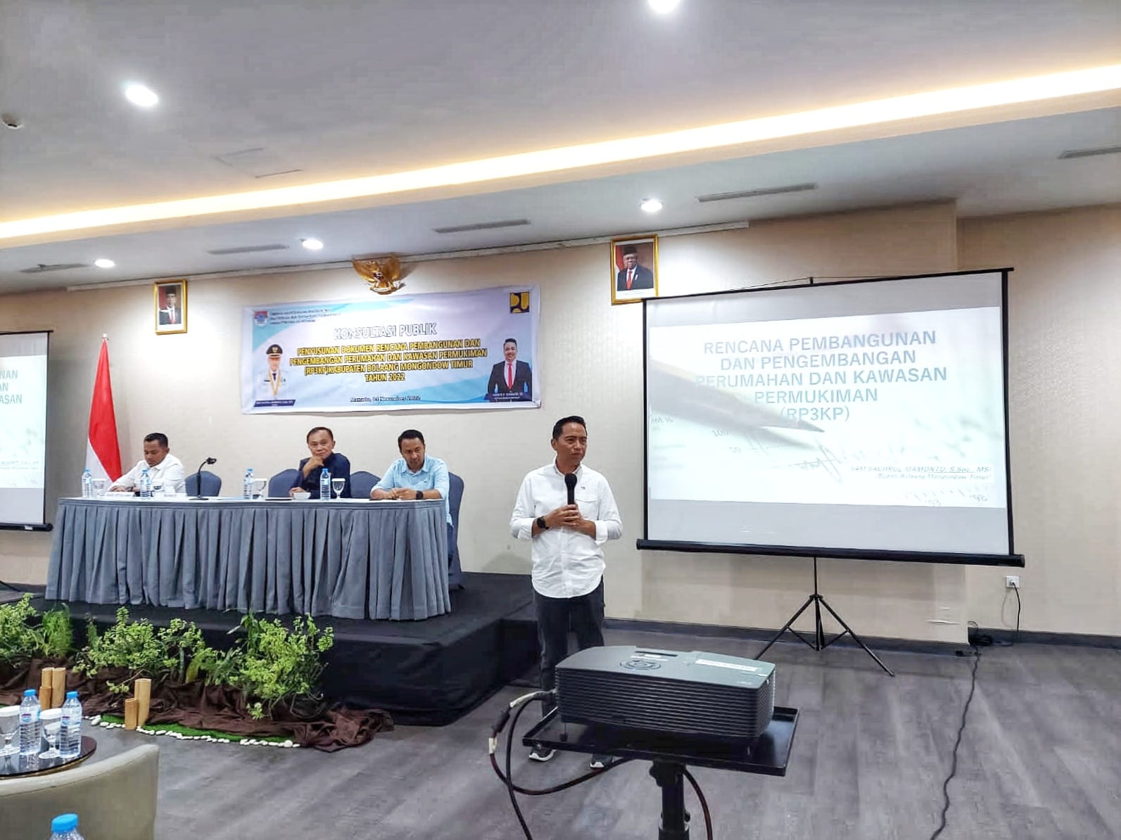 Bupati Sachrul Buka Rapat Konsultasi RP3KP 