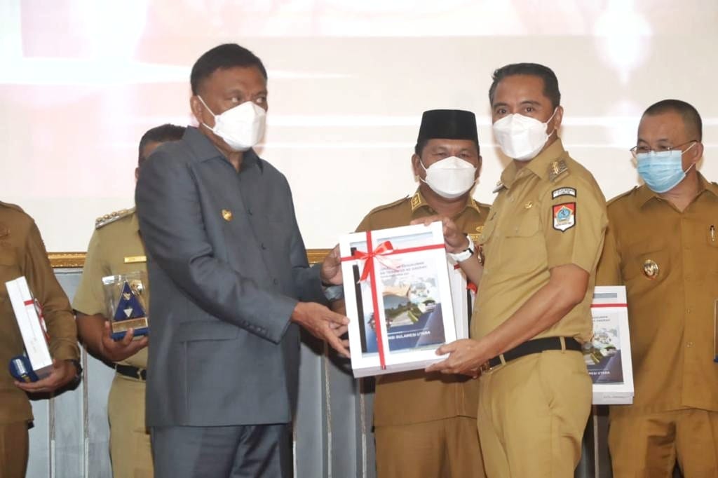 Hadiri Penyerahan DIPA dan TKD, Bupati Sachrul Terima Penghargaan WTP ke-9 
