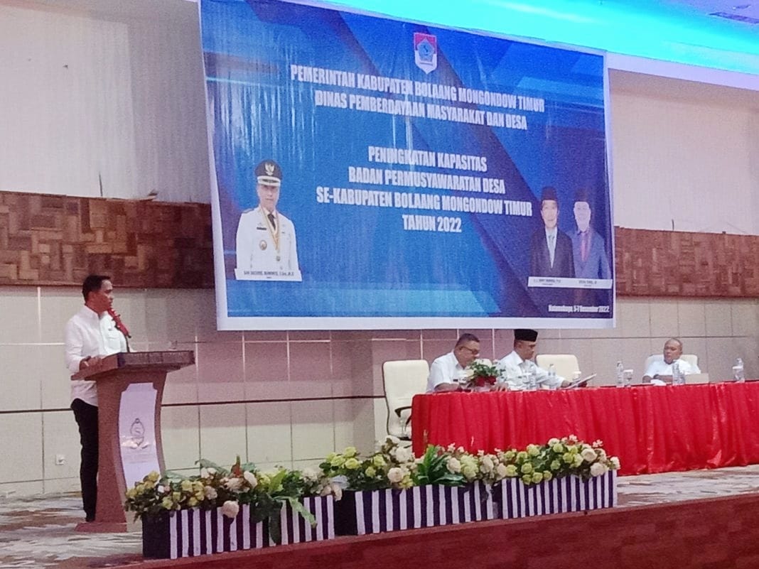 Jadi Pemateri Bimtek Penguatan Kapasitas, Sachrul: Peran BPD Sangat Penting 
