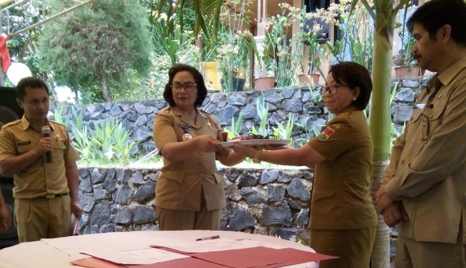 Sertijab Camat Ratim, Ini Pesan Waruis