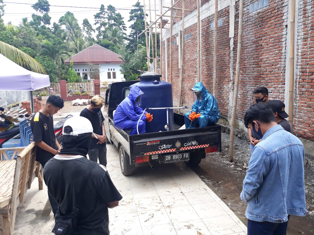 Satu Orang Positif Corona, GMBI Kema (Kembali) Turun Lapangan