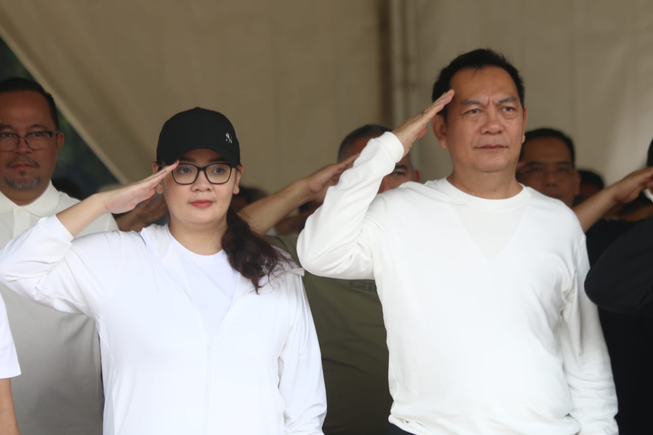 Caroll-Sendy Ikuti Gladi Kotor Pelantikan di Kawasan Monas