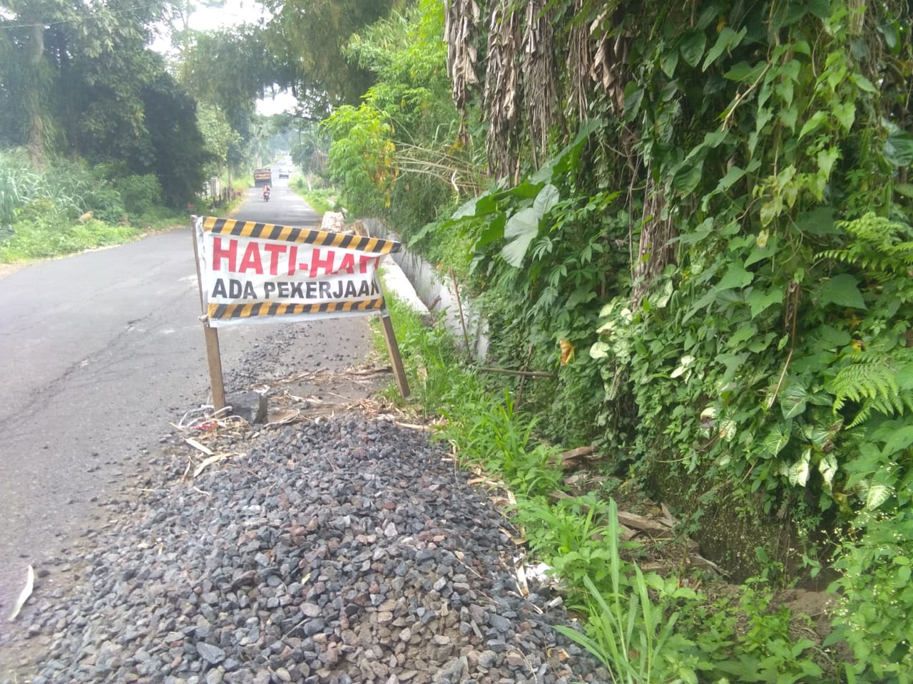 Diduga Mangkrak, Proyek Drainase di Kakaskasen Tiga Picu Bencana 