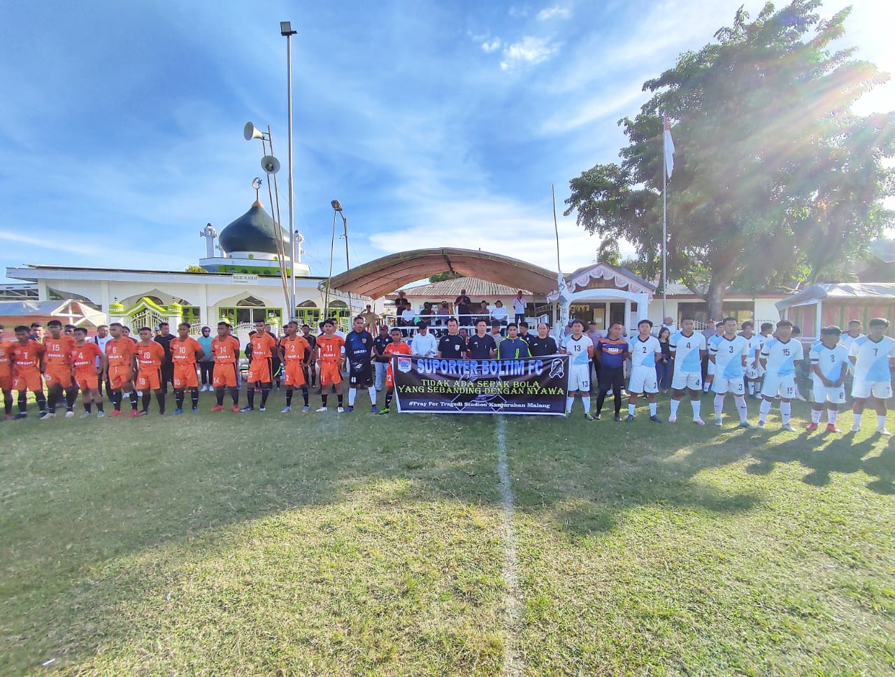 Aksi Solidaritas, Panitia Al-Ikhlas Cup Gelar Doa Bersama Untuk Korban Tragedi Kanjuruhan 