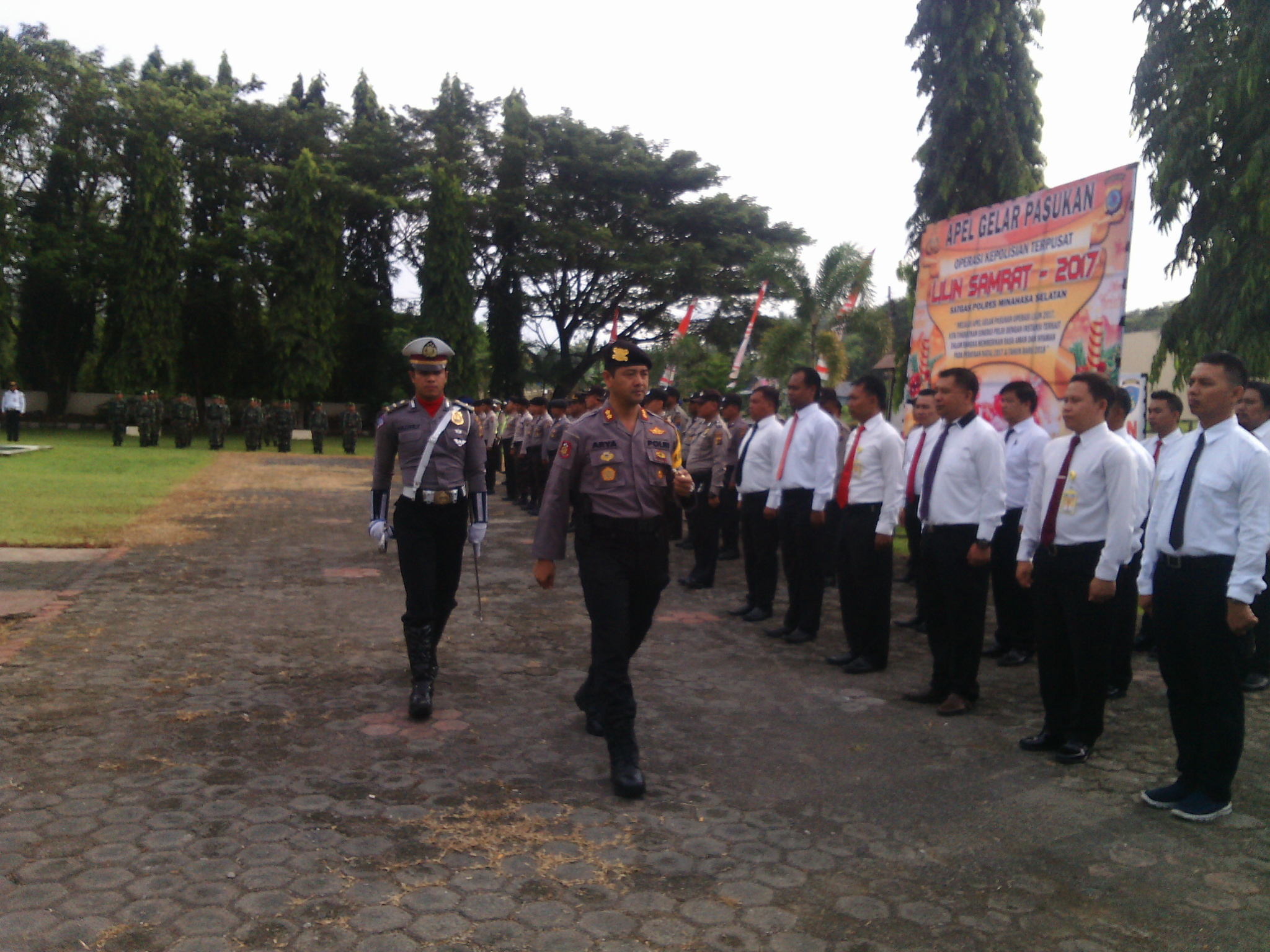 Kawal Perayaan Natal Dan Tahun Baru, Polres Minsel Kerahkan 400 Personil