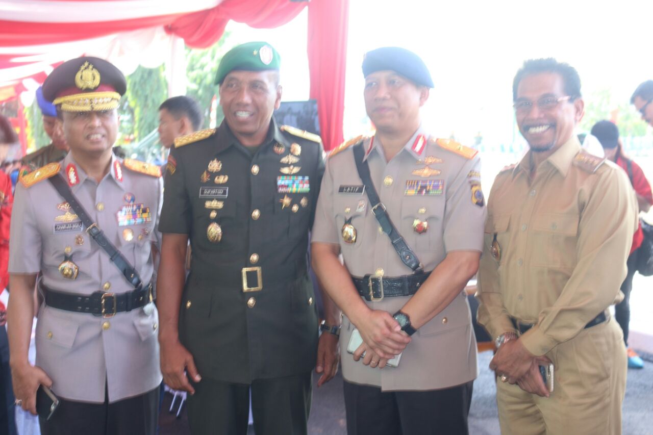 Landjar Hadiri Peresmian Kodam 13/Merdeka