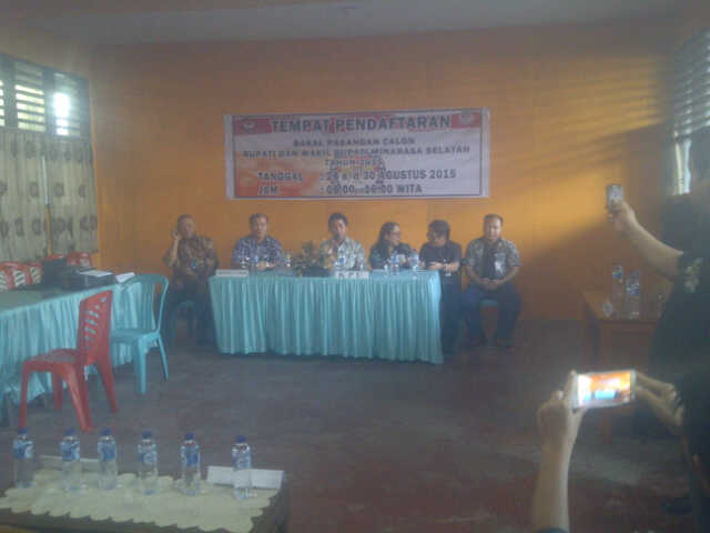 KPU Tutup Pendaftaran Cabup dan Cawabup Minsel