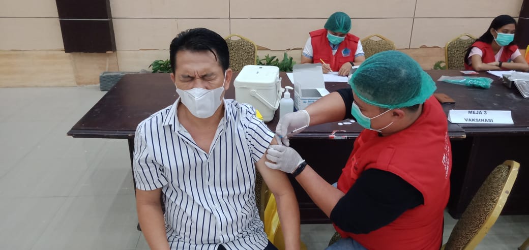 Bara: Ajak Masyarakat di Vaksin Covid-19