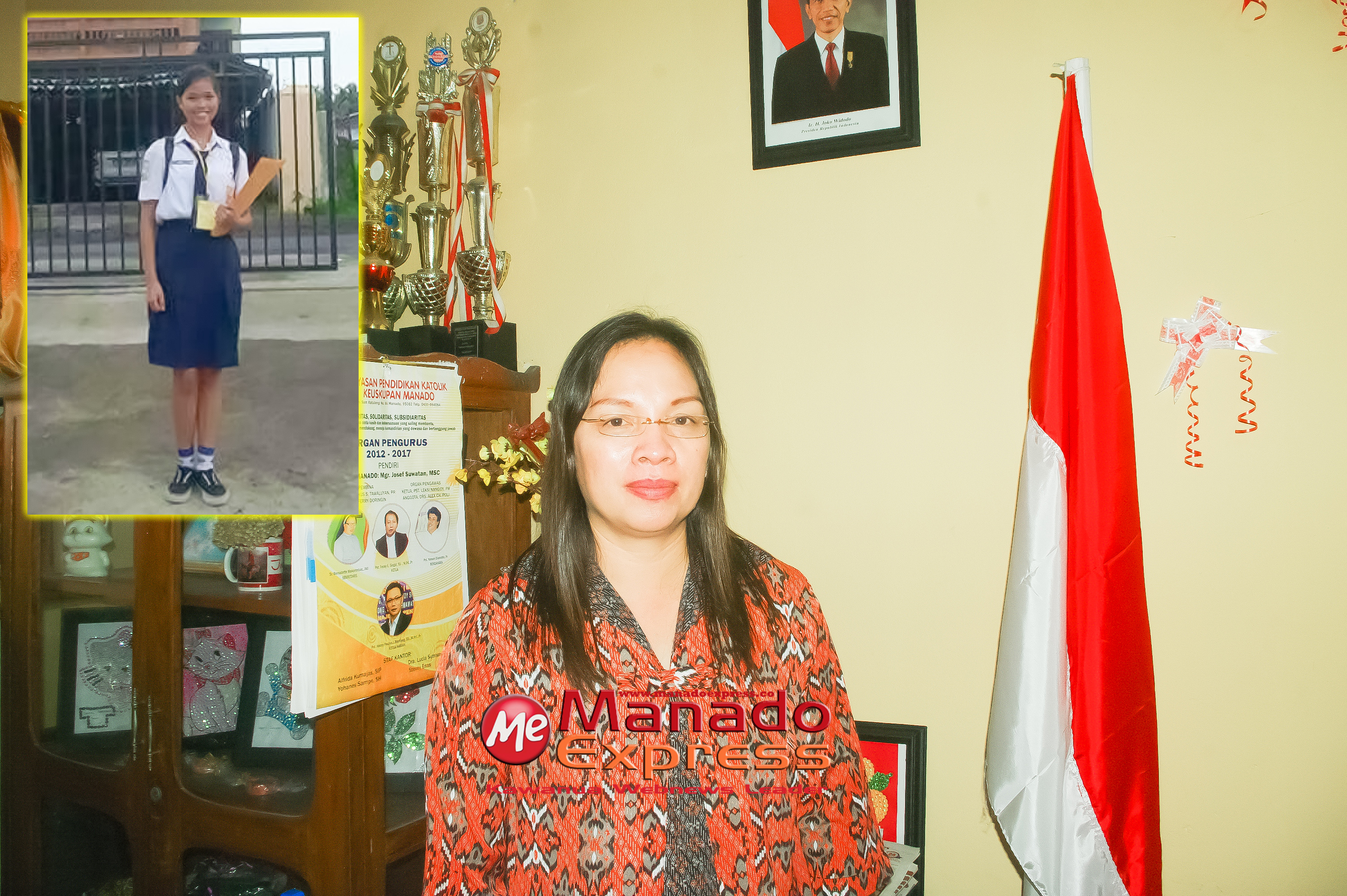 Roring, Siswi SMP Gonzaga Wakili Tomohon di FLS2N Sulut