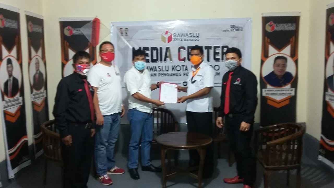 Diduga Tak Netral, Lurah Ranotana Dilaporkan ke Bawaslu Manado