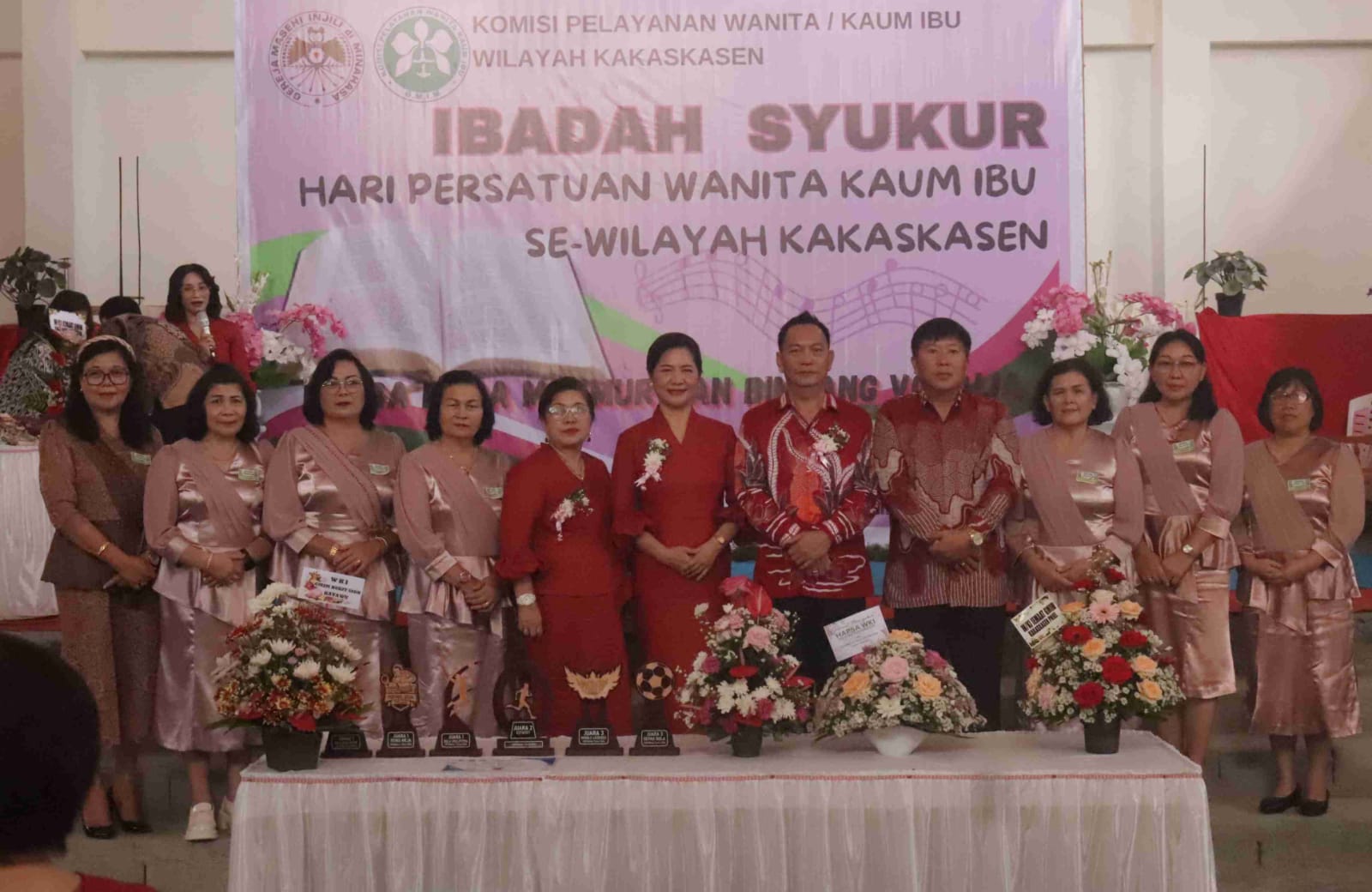 Walikota Caroll Hadiri Hapsa WKI Wilayah Kakaskasen