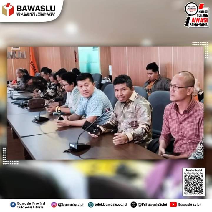 Hadiri Kegiatan di Bawaslu RI, Linu Laporkan Sejumlah Kerja Sama