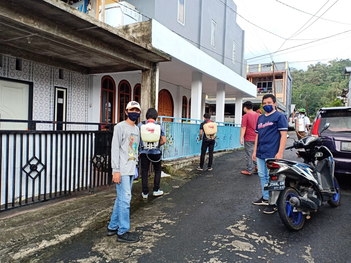 Pemuda Lintas Agama di Tomohon Menyatu Lawan Covid-19