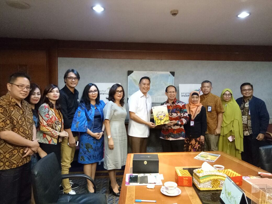 Paparkan Event TIFF, Walikota Sambangi Kementerian Pariwisata