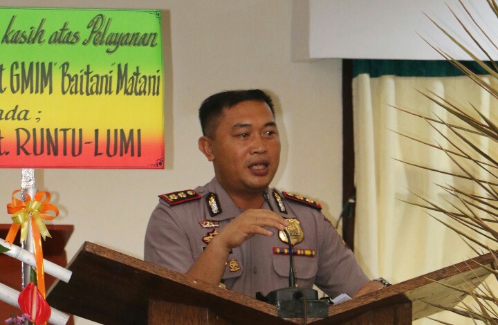 Terkait Keamanan, Kapolres Tomohon Ajak Masyarakat Tetap Waspada