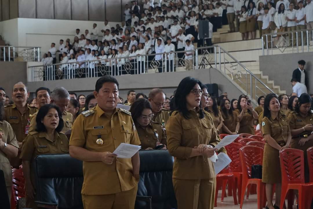 Bina Mental dan Spiritual, Pemkab Minahasa Laksanakan Ibadah Oikumene