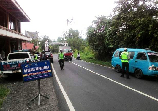 Polres Minahasa Razia Ranmor Curian