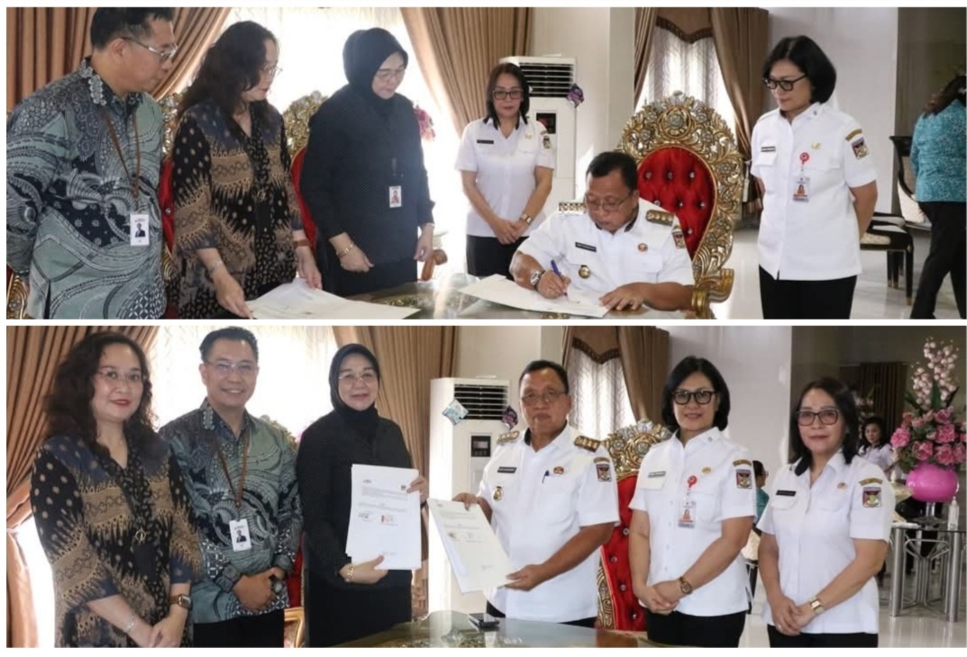 Bupati RD Teken MoU dengan Bank SulutGo Terkait Pengelolaan Keuangan Daerah