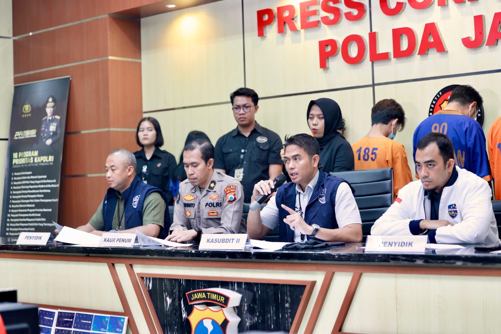 Polda Jatim Bongkar Judol Internasional dan Sindikat Pencucian Uang