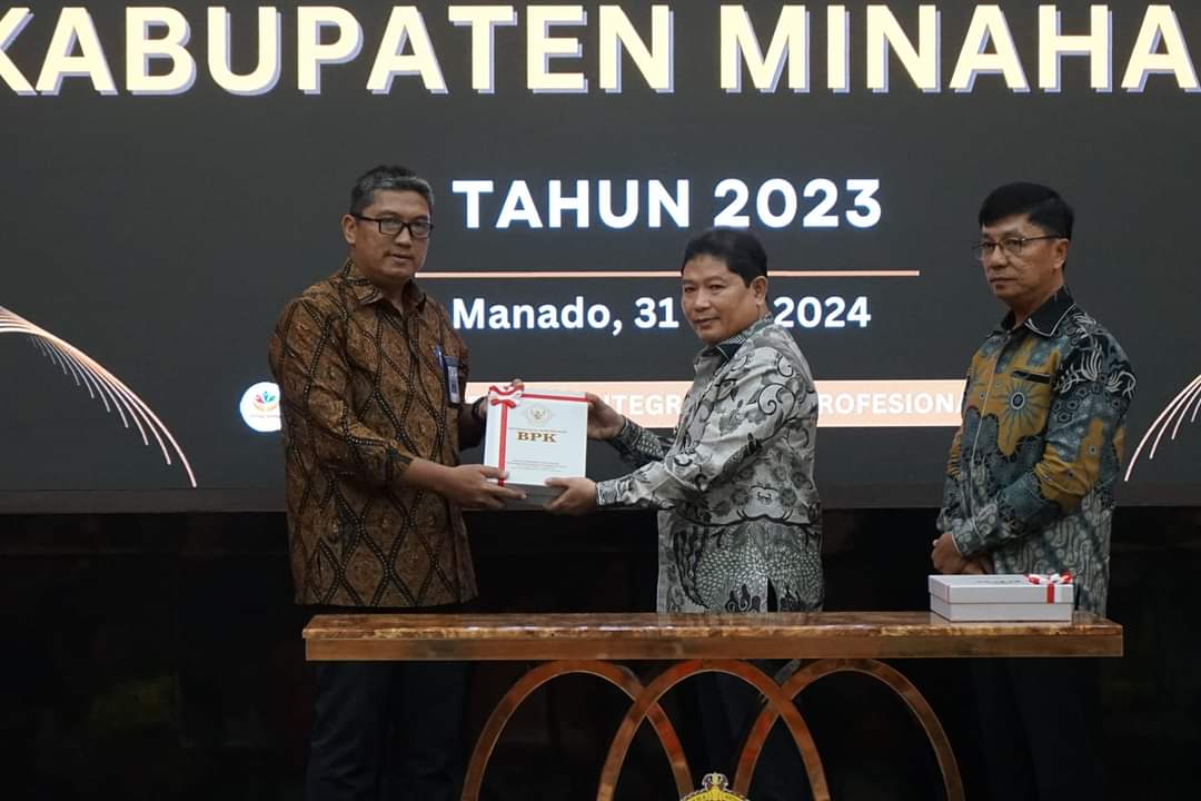 Lagi, Kabupaten Minahasa Raih WTP ke-10 Kali Berturut-turut