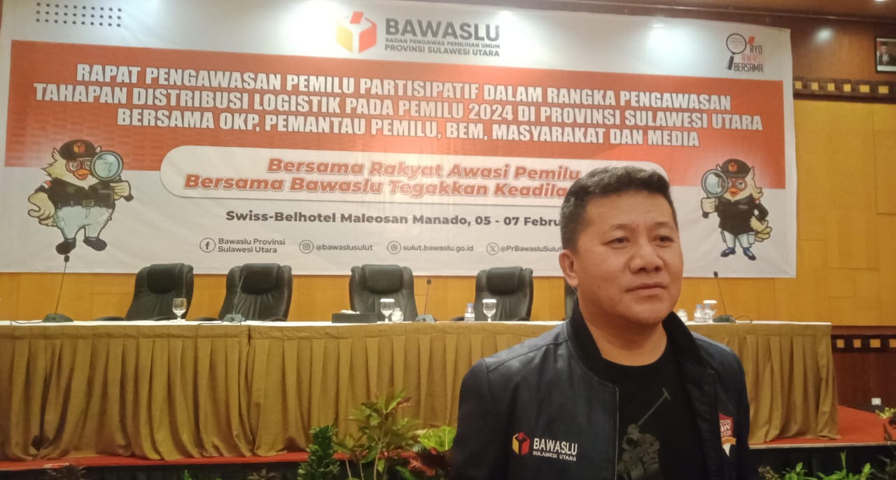Linu Tegaskan Bawaslu Sulut Siap Laksanakan Pengawasan Logistik
