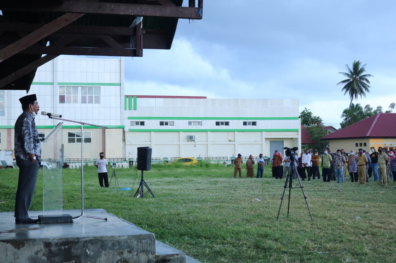 Pamit Cuti, Sehan Landjar Minta ASN dan Masyarakat Boltim Jaga Keamanan Daerah