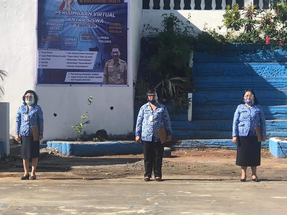Siswa Berstatus Isolasi Mandiri Datang ke Sekolah, Diduga Ditugaskan Pihak SMPN 1 Manado 