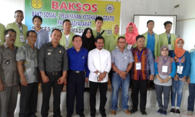 Mahasiswa Stikes Muhammadiyah Manado Gelar Baksos di Boltim