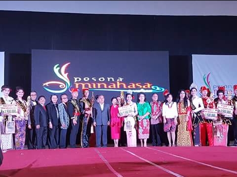 Lumanauw-Mandagi Sabet Gelar Waraney Wulan Minahasa 2016