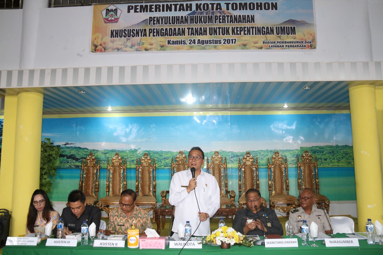 JFE Buka Penyuluhan Hukum Pertanahan di Kota Tomohon