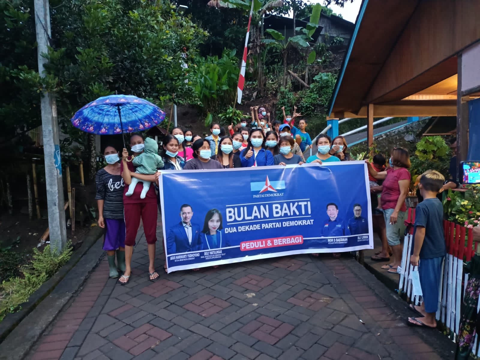 Komitmen Perjuangkan Kesejahteraan, Watulingas Bagikan Sembako