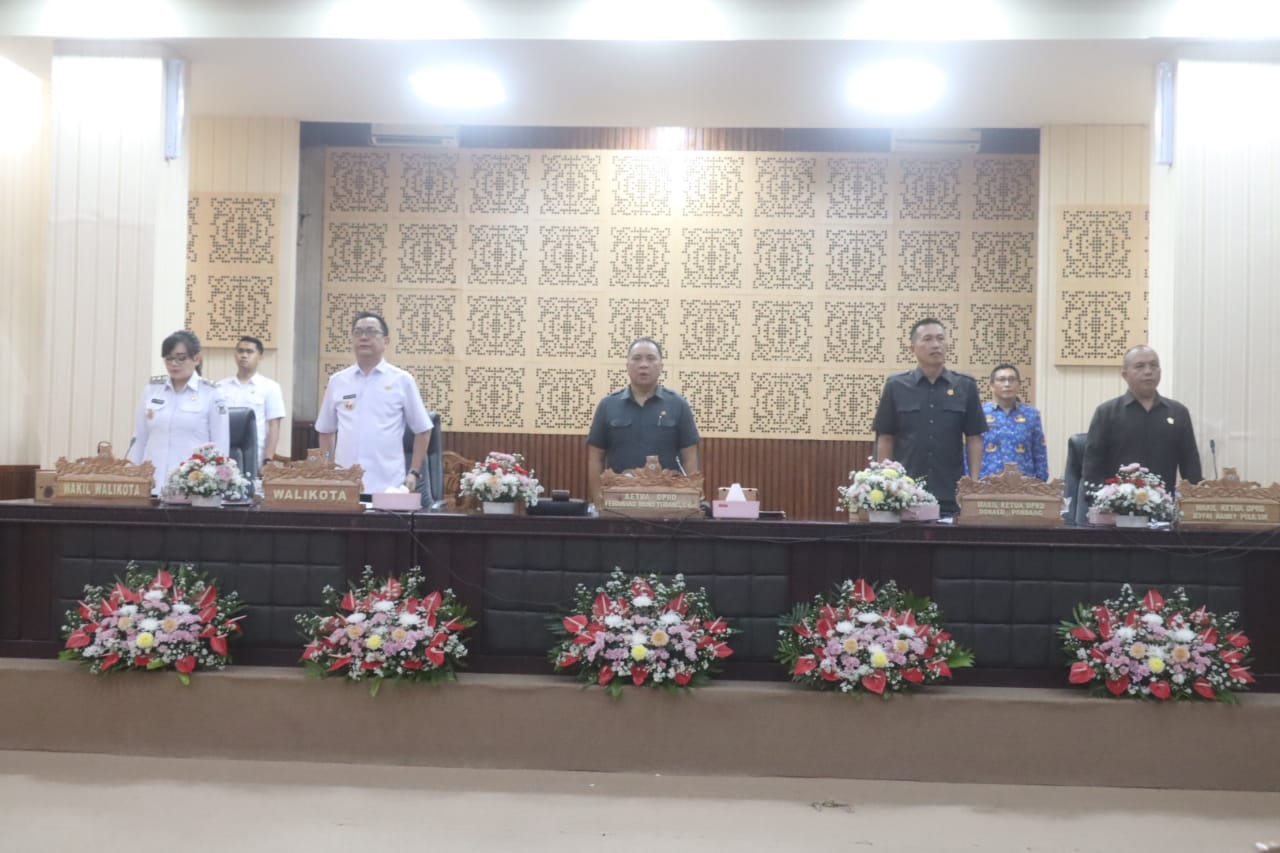 Rancangan Perubahan APBD Tomohon 2025 Disampaikan ke DPRD