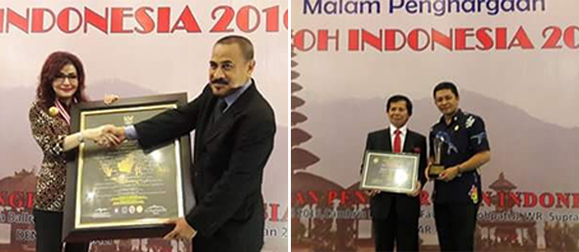 Bupati Terima Penghargaan The Goverment Award