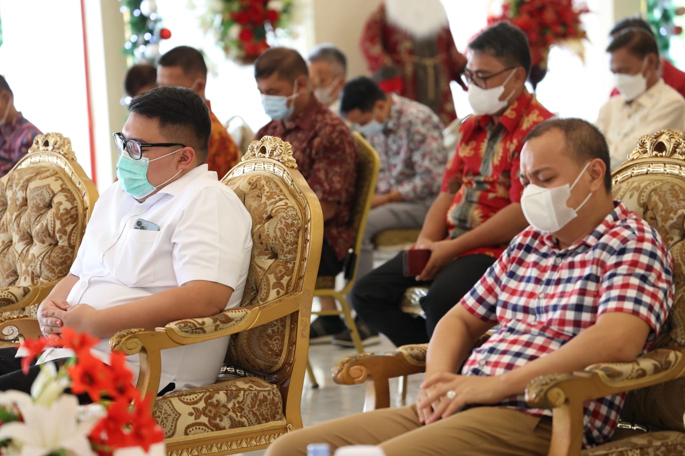 Gubernur Sulut dan Ketua KNPI Jamuan Kasih Bersama Ketua BPMW Rayon Manado